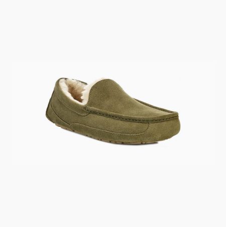 UGG Ascot Green Slippers for Men (JFQA47860)